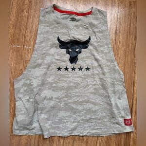 Under Armour Gray Camo Tank